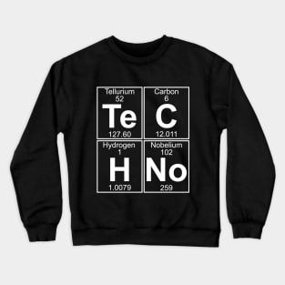 Te-C-H-No (techno) Crewneck Sweatshirt